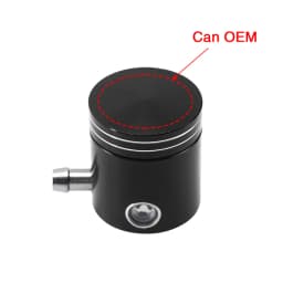 ZSDTRP Universal Motorcycle Front Brake Clutch Fluid Bottle Master Cylinder Oil Reservoir Tank Cup For Honda Suzuki Kawasaki