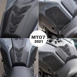 New 2024 2023 FOR YAMAHA MT07 MT-07 MT 07 Motorcycle Accessories Non-slip Side Fuel Tank Stickers Waterproof Pad Rubber Sticker