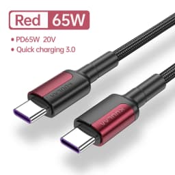 KUULAA USB C Cable to USB Type C Cable PD 100W Fast Charger Cord USBC to Type-C Cable for iPhone15 Samsung MacBook iPad Xiaomi
