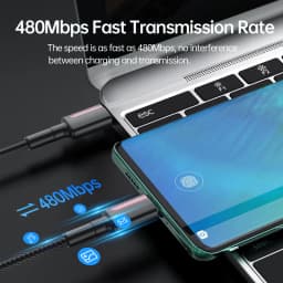 KUULAA USB C Cable to USB Type C Cable PD 100W Fast Charger Cord USBC to Type-C Cable for iPhone15 Samsung MacBook iPad Xiaomi