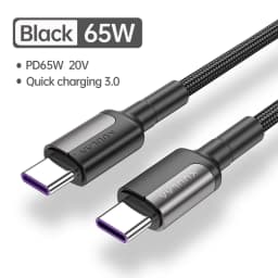 KUULAA USB C Cable to USB Type C Cable PD 100W Fast Charger Cord USBC to Type-C Cable for iPhone15 Samsung MacBook iPad Xiaomi