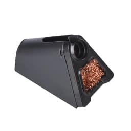 JCD 820 Aluminum Alloy Electric Soldering Iron Stand Holder with Welding Cleaning Copper Ball High Temperature Safety