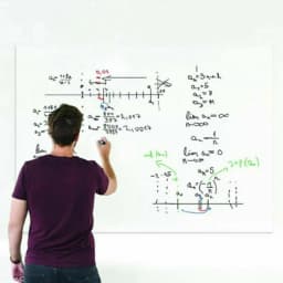 Black Board White Board Stickers Rolled Up Reusable Portable Drawing Board School Office Meeting Teaching Board Stationery