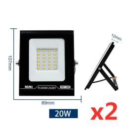 2pcs/lot Led Flood Light AC220V 240V 10W 20W 30W 50W 100W 150W Outdoor Floodlight Spotlight IP67 Waterproof Street Lamp Lighting