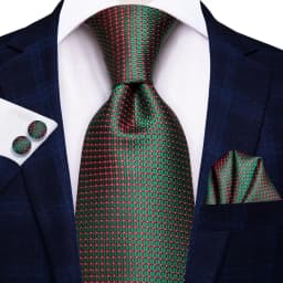 Hi-Tie Designer Green Solid Striped Paisley Wedding Tie For Men Necktie Hanky Cufflink Fashion Business Party Dropshipping