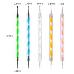 Manicure Brushes Sets Dotting Pen Acylic Nail Extension Painting Nail Brushes for Nail Art Gel Nail Polish Tools Professional