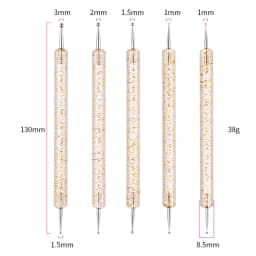 Manicure Brushes Sets Dotting Pen Acylic Nail Extension Painting Nail Brushes for Nail Art Gel Nail Polish Tools Professional