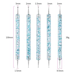 Manicure Brushes Sets Dotting Pen Acylic Nail Extension Painting Nail Brushes for Nail Art Gel Nail Polish Tools Professional