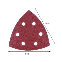 80PCS/40PCS Triangular Sanding Disc 90mm Delta Sander Hook & Loop Sandpaper Abrasive Tools for Sanding Grit 40-2000
