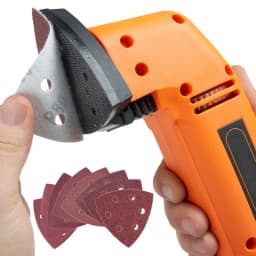 80PCS/40PCS Triangular Sanding Disc 90mm Delta Sander Hook & Loop Sandpaper Abrasive Tools for Sanding Grit 40-2000