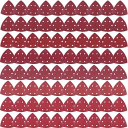 80PCS/40PCS Triangular Sanding Disc 90mm Delta Sander Hook & Loop Sandpaper Abrasive Tools for Sanding Grit 40-2000