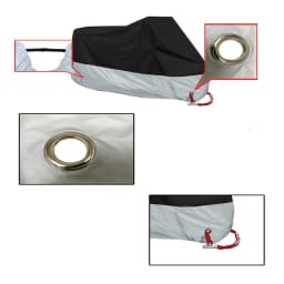 190T Waterproof Motorcycle Cover Protection Bache Moto Scooter Bike Cover All Season Accessories for Honda Yamaha Suzuki Vespa