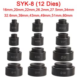 Die of Hydraulic Hole Digger SYK-8 SYK-15 Hydraulic Hole Punch Tool SYK-8B Hydraulic Knockout Tool SYK-8A