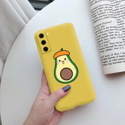 For Samsung Galaxy S21 FE 5G Case Shockproof Fundas Cute Painted Silicone Slim Soft Cover For samsung S21 FE S21fe Bumper Cases