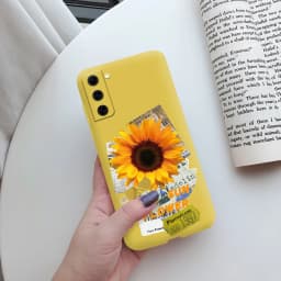 For Samsung Galaxy S21 FE 5G Case Shockproof Fundas Cute Painted Silicone Slim Soft Cover For samsung S21 FE S21fe Bumper Cases