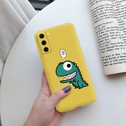 For Samsung Galaxy S21 FE 5G Case Shockproof Fundas Cute Painted Silicone Slim Soft Cover For samsung S21 FE S21fe Bumper Cases