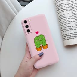 For Samsung Galaxy S21 FE 5G Case Shockproof Fundas Cute Painted Silicone Slim Soft Cover For samsung S21 FE S21fe Bumper Cases