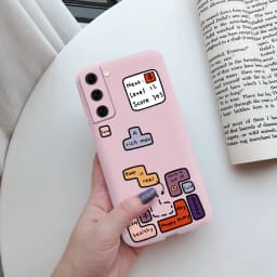For Samsung Galaxy S21 FE 5G Case Shockproof Fundas Cute Painted Silicone Slim Soft Cover For samsung S21 FE S21fe Bumper Cases