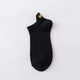 Chic New Women's Embroidery Crown Lovely Harajuku Breathable Reticulated Hollow Out Soft Cotton Mesh Ankle Socks