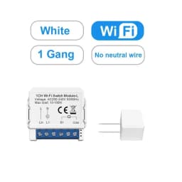 AVATTO Tuya Smart Zigbee Switch Module 2 Way Control, Smart Home 1/2/3/4 Gang Automation DIY Breaker Work for Alexa Google Home