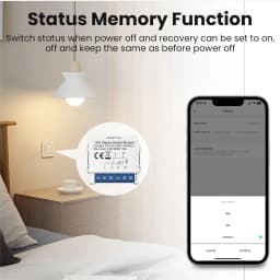 AVATTO Tuya Smart Zigbee Switch Module 2 Way Control, Smart Home 1/2/3/4 Gang Automation DIY Breaker Work for Alexa Google Home