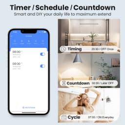AVATTO Tuya Smart Zigbee Switch Module 2 Way Control, Smart Home 1/2/3/4 Gang Automation DIY Breaker Work for Alexa Google Home
