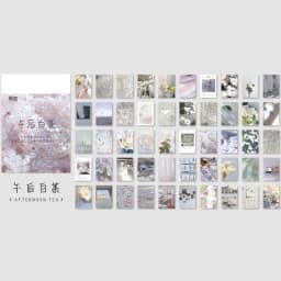 The New 366pcs Of Color Van Gogh Stickers Plant Kraft Paper Diary Aesthetic Collage material Labels Art Supplies Material Paper