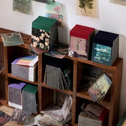 The New 366pcs Of Color Van Gogh Stickers Plant Kraft Paper Diary Aesthetic Collage material Labels Art Supplies Material Paper