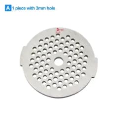 1PC Meat Grinder Disc Parts #5 Mincer Plate for Moulinex HV2 HV4 HV6 HV8 DKA1 DKA2 ME405 DR7 FP650 Krups F4177520 Tefal NE210140