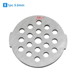 1PC Meat Grinder Disc Parts #5 Mincer Plate for Moulinex HV2 HV4 HV6 HV8 DKA1 DKA2 ME405 DR7 FP650 Krups F4177520 Tefal NE210140