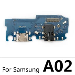 New For Samsung A02 A02S A12 A21 A22 A32 4G 5G USB Charger Port Jack Dock Connector Charging Board Flex Cable With Microphone