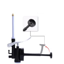 Oiler for Greasing Transparent Oil Can Lubrication High Pressure Pump Oiler Lubricating Oil Plastic Machine 250ml Grease Gun