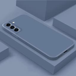Liquid Silicone Case Original For Samsung Galaxy S21 S22 S23 S24 Ultra S8 S9 S10 Note 8 9 10 20 Plus Shockproof Cover TPU