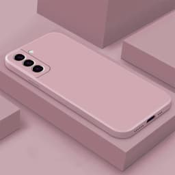 Liquid Silicone Case Original For Samsung Galaxy S21 S22 S23 S24 Ultra S8 S9 S10 Note 8 9 10 20 Plus Shockproof Cover TPU