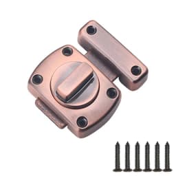 Universal Cabinet Door Privacy Latch Furniture Door Bolts Sliding Door Lock Bolts Security Sliding Zinc Alloy Lock Gate Latch