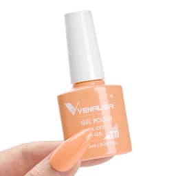 Venalisa VIP3 Semi Permanent Beauty Gel Nail Polish Top Coat Nowipe Glitter Pastel Varnish Light Purple Nail Gel Polish