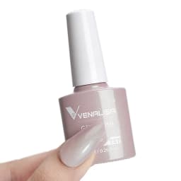 Venalisa VIP3 Semi Permanent Beauty Gel Nail Polish Top Coat Nowipe Glitter Pastel Varnish Light Purple Nail Gel Polish