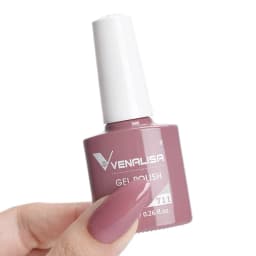 Venalisa VIP3 Semi Permanent Beauty Gel Nail Polish Top Coat Nowipe Glitter Pastel Varnish Light Purple Nail Gel Polish