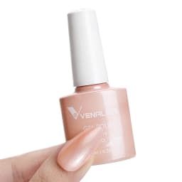 Venalisa VIP3 Semi Permanent Beauty Gel Nail Polish Top Coat Nowipe Glitter Pastel Varnish Light Purple Nail Gel Polish