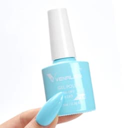 Venalisa VIP3 Semi Permanent Beauty Gel Nail Polish Top Coat Nowipe Glitter Pastel Varnish Light Purple Nail Gel Polish