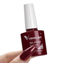 Venalisa VIP3 Semi Permanent Beauty Gel Nail Polish Top Coat Nowipe Glitter Pastel Varnish Light Purple Nail Gel Polish