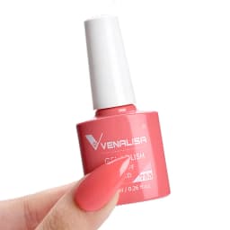 Venalisa VIP3 Semi Permanent Beauty Gel Nail Polish Top Coat Nowipe Glitter Pastel Varnish Light Purple Nail Gel Polish