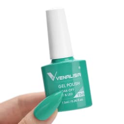 Venalisa VIP3 Semi Permanent Beauty Gel Nail Polish Top Coat Nowipe Glitter Pastel Varnish Light Purple Nail Gel Polish