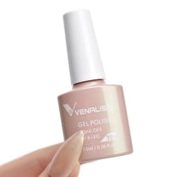 Venalisa VIP3 Semi Permanent Beauty Gel Nail Polish Top Coat Nowipe Glitter Pastel Varnish Light Purple Nail Gel Polish