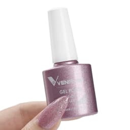 Venalisa VIP3 Semi Permanent Beauty Gel Nail Polish Top Coat Nowipe Glitter Pastel Varnish Light Purple Nail Gel Polish