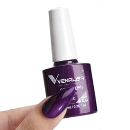 Venalisa VIP3 Semi Permanent Beauty Gel Nail Polish Top Coat Nowipe Glitter Pastel Varnish Light Purple Nail Gel Polish