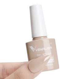 Venalisa VIP3 Semi Permanent Beauty Gel Nail Polish Top Coat Nowipe Glitter Pastel Varnish Light Purple Nail Gel Polish