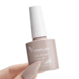 Venalisa VIP3 Semi Permanent Beauty Gel Nail Polish Top Coat Nowipe Glitter Pastel Varnish Light Purple Nail Gel Polish