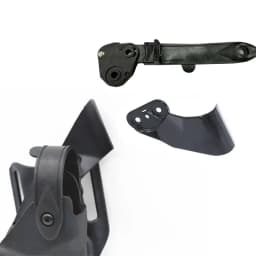 Tactical Belt Gun Holster Button for GL 17 19 USP M1911 P226 M9 M92 Pistol Holster Safety buckle Prevent Fall off