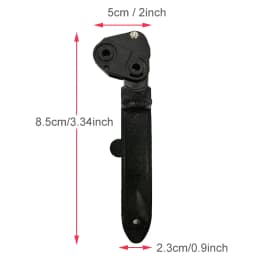 Tactical Belt Gun Holster Button for GL 17 19 USP M1911 P226 M9 M92 Pistol Holster Safety buckle Prevent Fall off